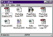 Mac disk in PC
